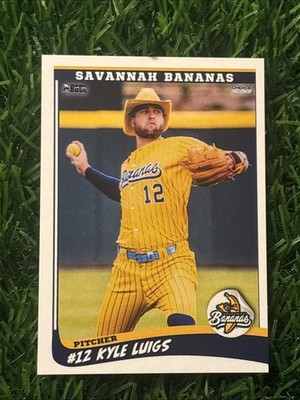 2026 BBCL Savannah Bananas #12 Kyle Luigs Pitcher Banana Ball