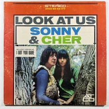 Sonny & Cher – Look At Us LP ATCO SD 33-177 VG+ 1969 I Got You Babe