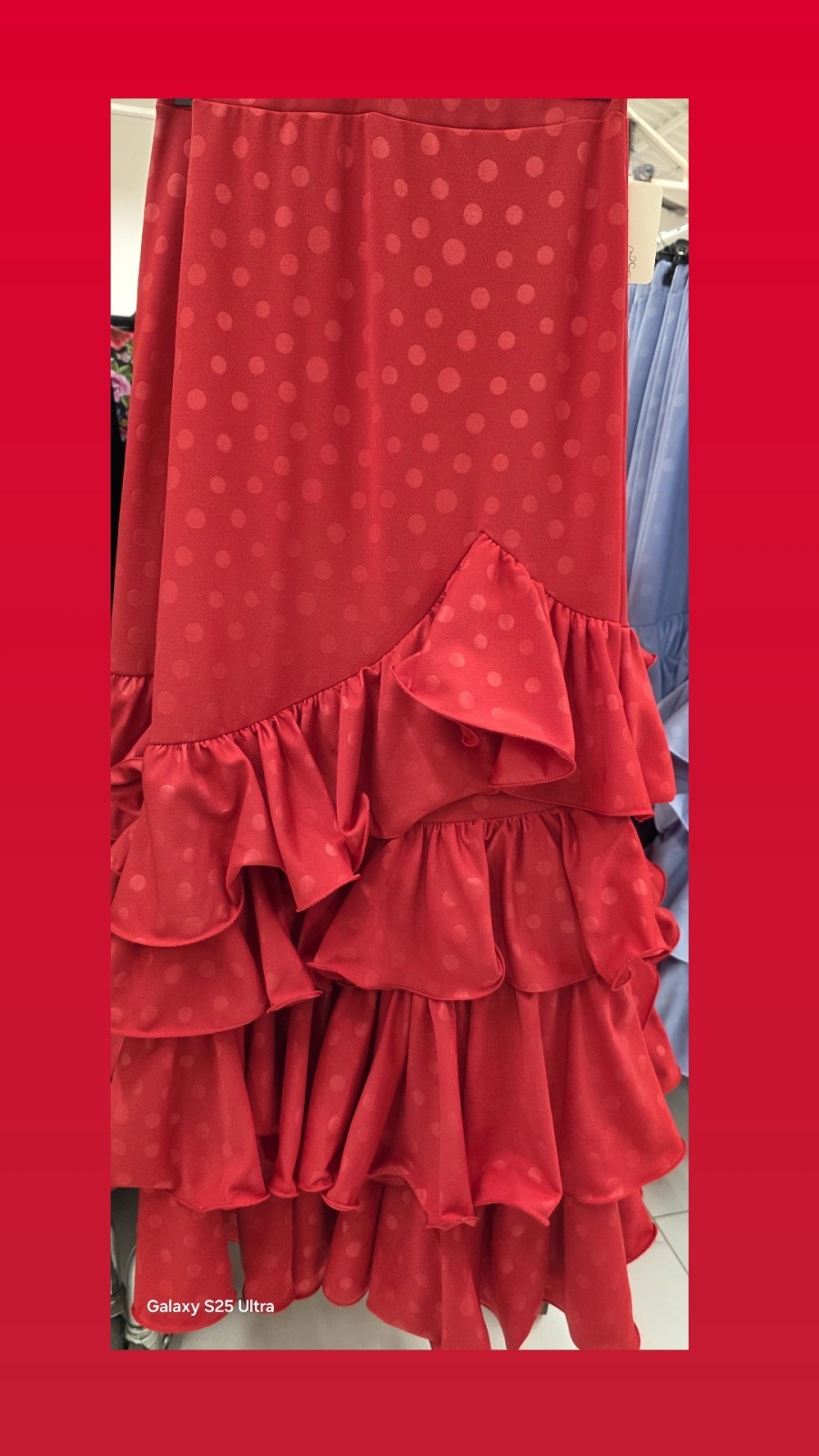 Falda Larga De Flamenco