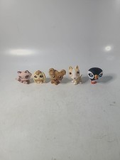 Vintage Lot Of 5 Littlest Pet Shop Animals