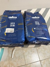 Lavazza Super Crema Whole Bean Coffee, Medium Roast ( 4.4 lb Bag - 2 pack ) -NEW 3.64 per pound