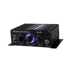 Stereo Audio Amplifier Amp Receiver Office Indoor Outdoor Party Audio Stereo
