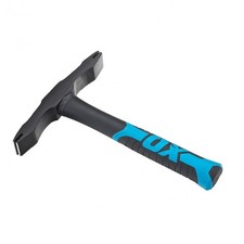 OX Tools 28Oz Trade Double End Scutch Hammer Bricks And Masonry Hardened Steel
