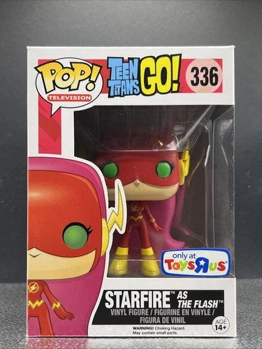 Funko Pop! Vinyl: DC Teen Titans Go! - Starfire As The Flash Toys R Us Excl. 336