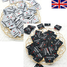 Cloth Sewing Labels Handmade Tags for Clothes & DIY Projects – Soft Cotton