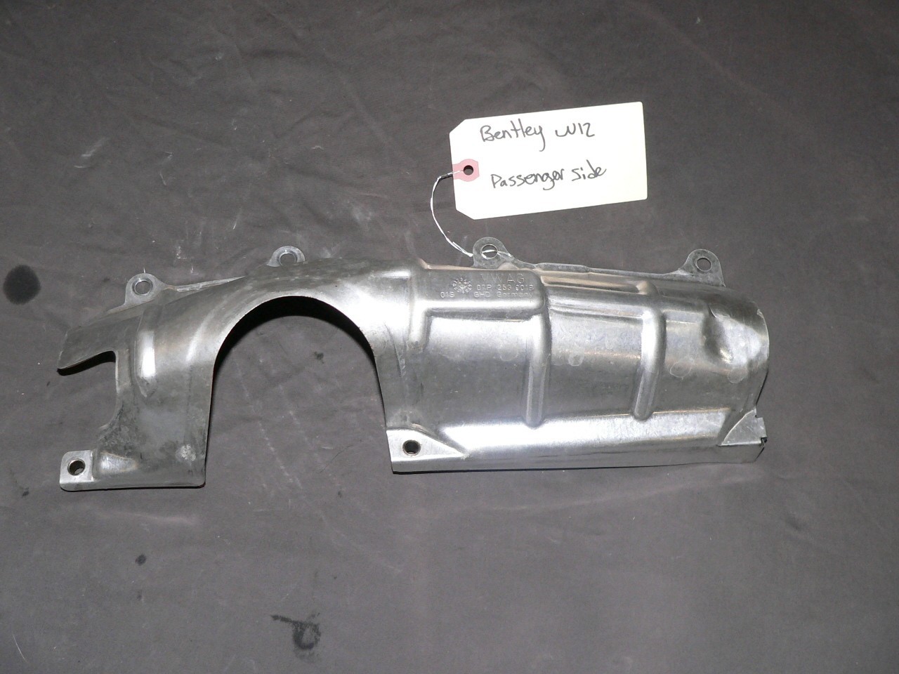 Bentley Continental Bentayga 07P253901B W12 Right Exhaust Manifold Heat Shield