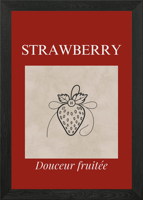 Douceur fruit�e  Jardin sucr� Framed Wall Art Poster Canvas Print Picture