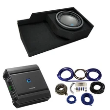 Fits 88-98 Chevy CK Silverado Ext Alpine S-W10D4 Single 10 Sub Box & S-A60M Amp