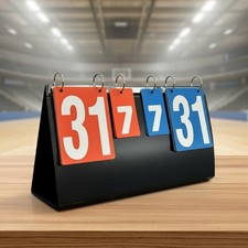 Portable 4 Digit Score Board Portable Foldable Scoreboard Easy Read