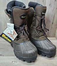 Lacrosse Cap Winter Mens Duck Boots Thinsulate Brown Leather Size 7 suede