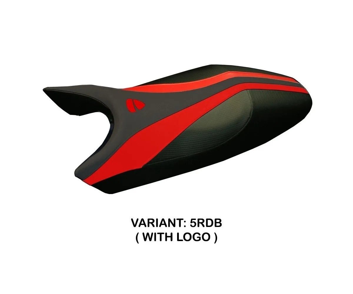 Seat saddle cover Freccia Red-black (RDB) TPZ Italia DUCATI MONSTER 1994 2007 I3