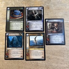 5 Lord of the Rings 2004 Decipher TCG Promotional Cards Unplayed