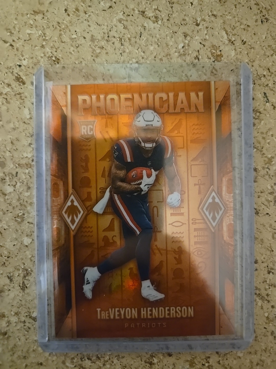 2025 Panini Phoenix Football: Treveyon Henderson: Phoenician ROOKIE CASE HIT