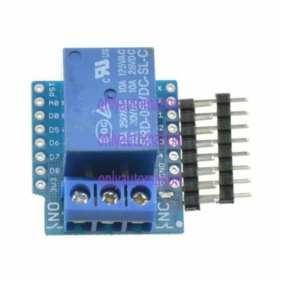 1x New WeMos D1 Mini DC 5V 1CH Relay For Arduino ESP8266 Development Board