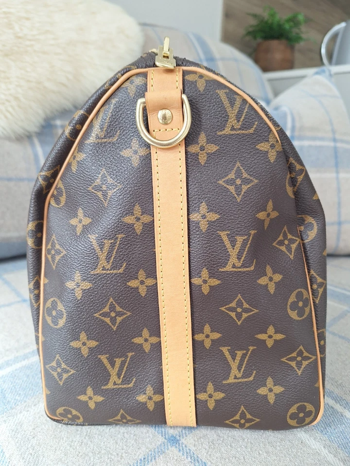 Louis Vuitton Speedy Bandoulière 40, Personalised with Letter 'K' Excellent Cndt, photo 3 of 5