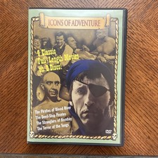 ICONS OF ADVENTURE HAMMER FILMS 4 Movie 2 Disc DVD CHRISTOPHER LEE TESTED EX