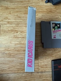Kid Icarus (Nintendo NES, 1987) &ndash;  With Box And Sleeve. 5 Screw Cartridge