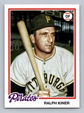 RALPH KINER 2022 TOPPS ARCHIVES PIRATES