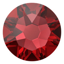 SCARLET Red 20ss 5mm IHC Austrian 2088 Flatback Crystal Flatback Rhinestones