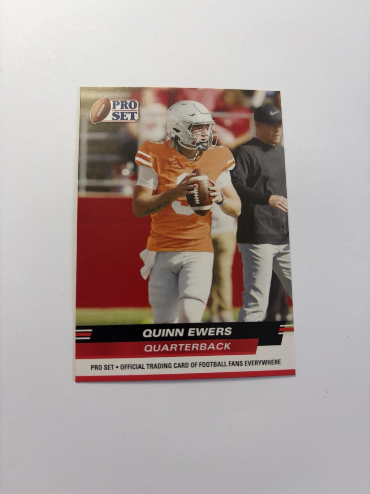 2022 Leaf Pro Set Draft - Quinn Ewers #PS-03 Red (RC)