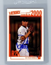 2000 Victory - Rookie 2000 Matt Riley #334 AUTO AUTOGRAPHED SIGNED BALTIMORE ORI