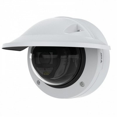 AXIS P3267-LVE 5MP Outdoor Vandal Resistant Fixed Dome IP Camera - White - NEW