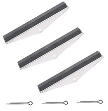EADUTY Cylinder Hone Stone Set 3-Piece 4" Long Replacement Stones 4 inches