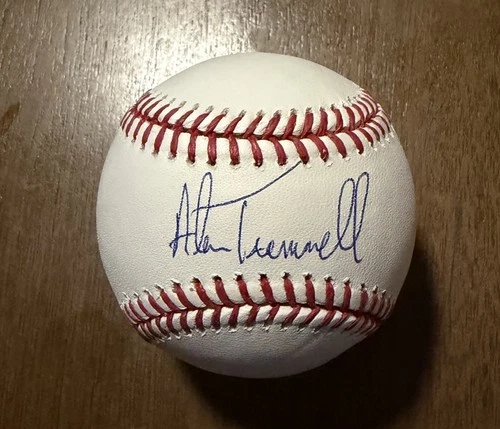 Alan Trammell Autographed SIGNED OML ROMLB Baseball Beckett Certified HOF Tigers
