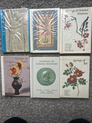 6 1960 s Herder Books Springs of Oriental Wisdom Love joy Roman Greek Indian