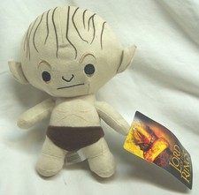 THE LORD OF RINGS Fellowship of the Ring GOLLUM 8" Plush STUFFED ANIMAL TOY NEW