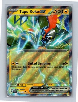 Tapu Koko ex Double Rare SV09: Journey Together 051/159 NM | eBay