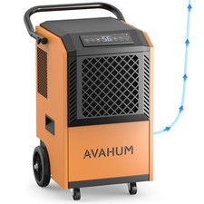 160 pt. 7,500 sq. ft.Medium and large industrial dehumidifiers