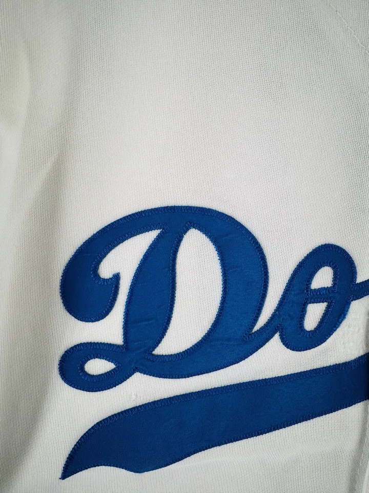 Camiseta Matt Kemp #27 Los Angeles Dodgers MLB Majestuosa Blanca Azul Para Mujer MEDIANA Foto 4 de 4