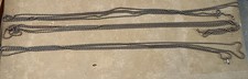  3 10 ft lengths of 10 stainless steel bead chain