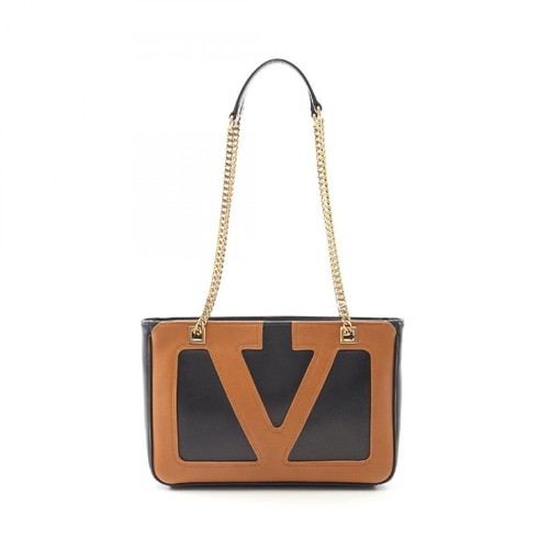 Valentino SMALL VIVA SUPERSTAR Valentino Leather Shoulder Bag Leather Used Ladi