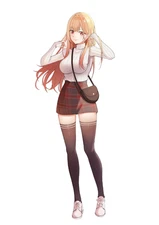 My Dress Up Darling Marin Kitagawa full artwork waifu anime print #15