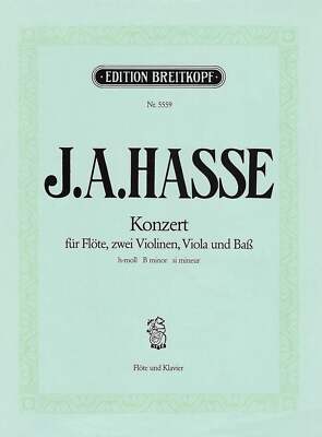 HASSE - Konzertflöte h-Moll