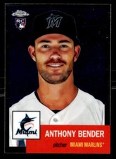 2022 Topps Chrome Platinum Anniversary #308 Anthony Bender Rookie card