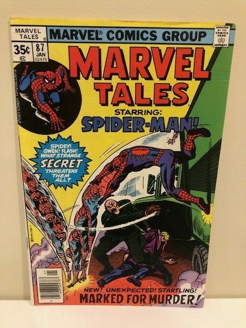 ⑨　アメコミ　MARVEL  TALES  SPIDER MAN Marvel Tales Lot of 9 (1982) Reprints Amazing Spider-man 1st