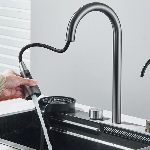 Küchenspülen Edelstahl-Küchenspülen Versenkte Spülen Flying Rain Sinks - Bild 12 von 19