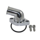 15° Swivel Polished Water Neck Thermostat Housing For SBC CBC Chevy 327 350 396