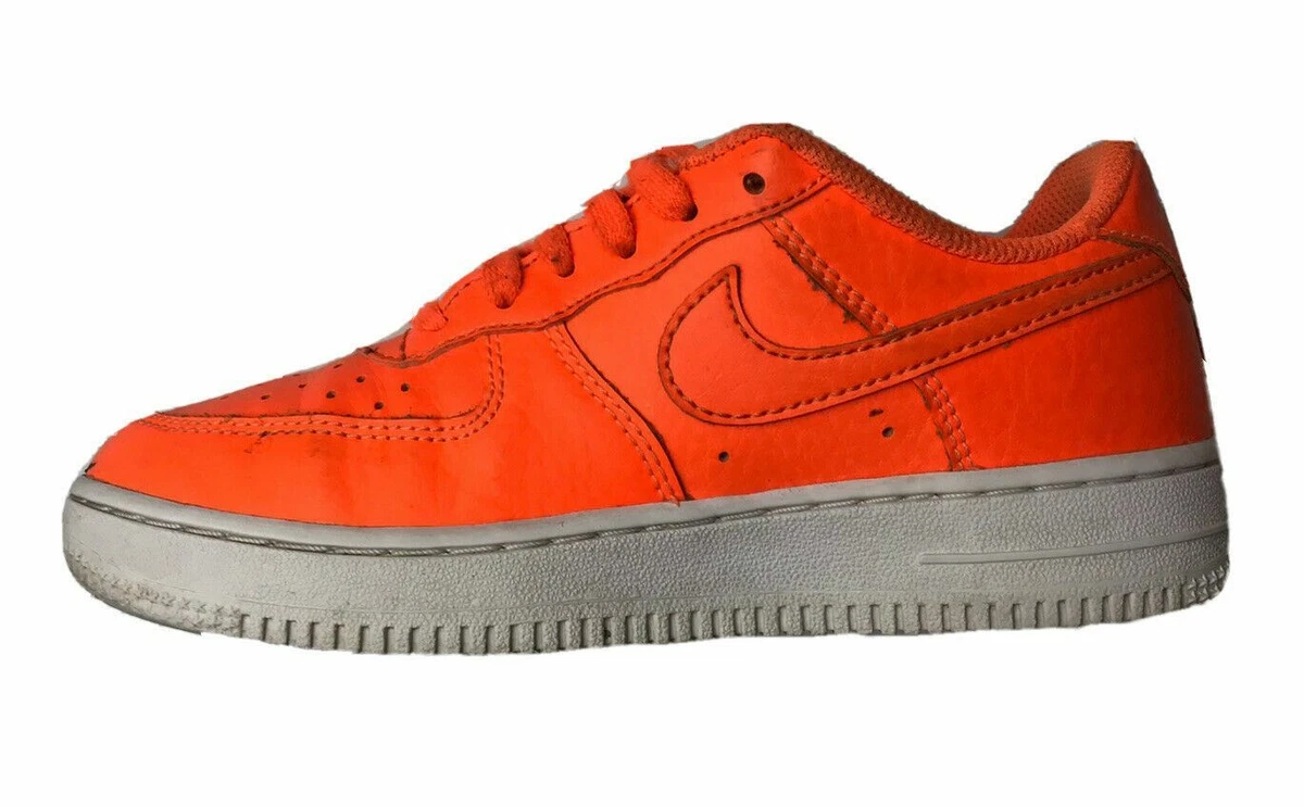 Orange Air Force 1 Shoes.