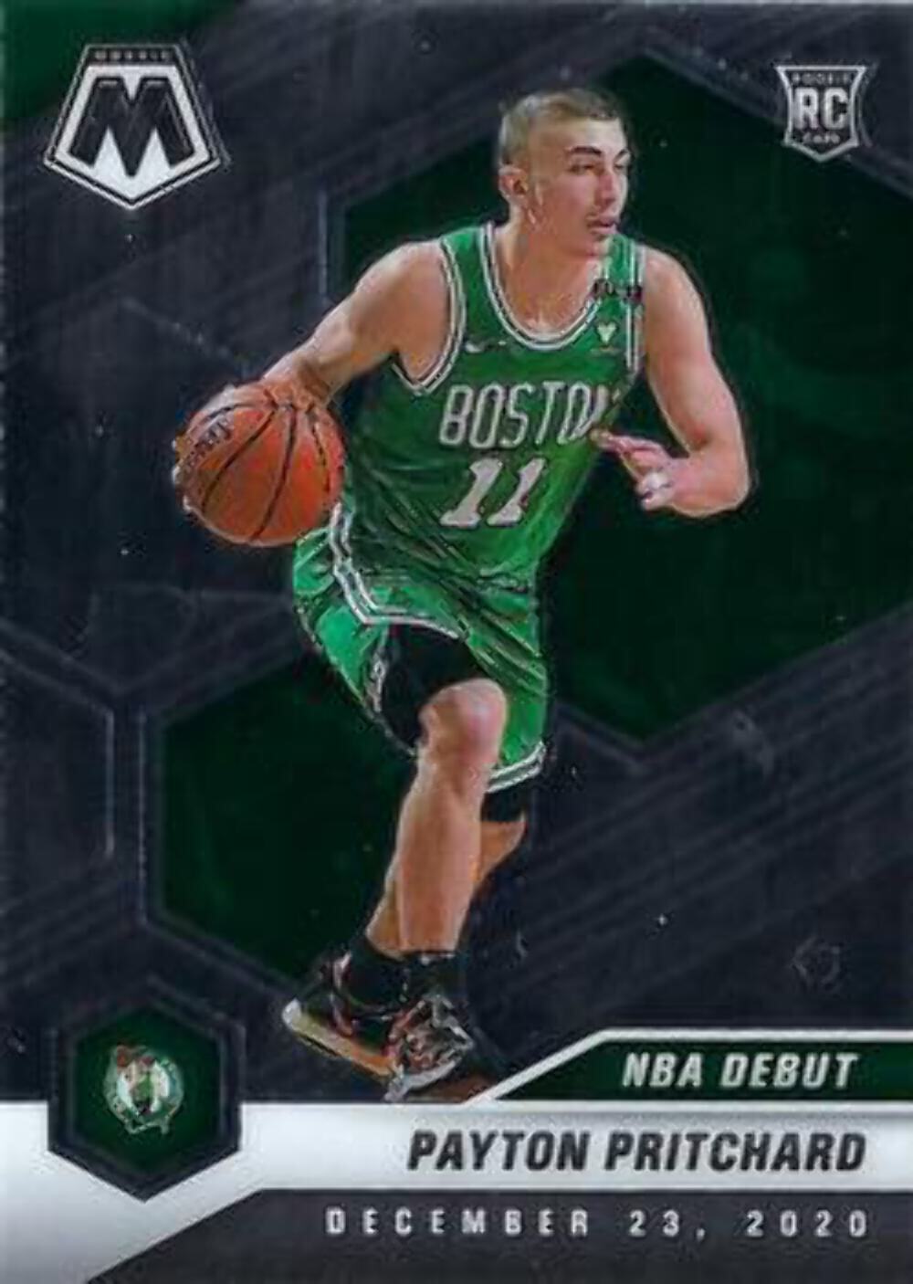 #269 Payton Pritchard - Boston Celtics - 2020-21 Panini Mosaic Basketball