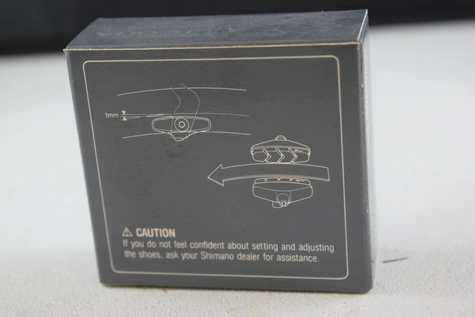 Shimano 600 ULTEGRA Cartridge Brake Shoes Pads 1 Pair NOS NIB - Image 3 of 4