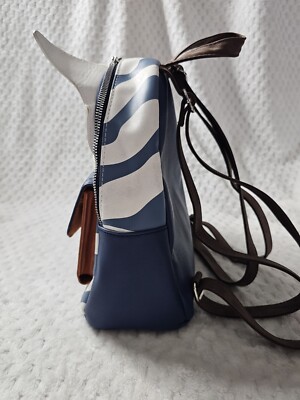 STAR WARS Bioworld Mandalorian Ahsoka Cosplay Small Mini Backpack. ATMiniBackPack.jpg?v=1699126283 main image 2