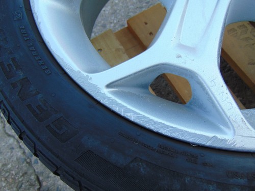 Ford Mondeo Alloy wheels tyres 06-14 5x108 235/45/17 5 spoke 7.5Jx17 7S7J1007AA - Picture 4 of 24