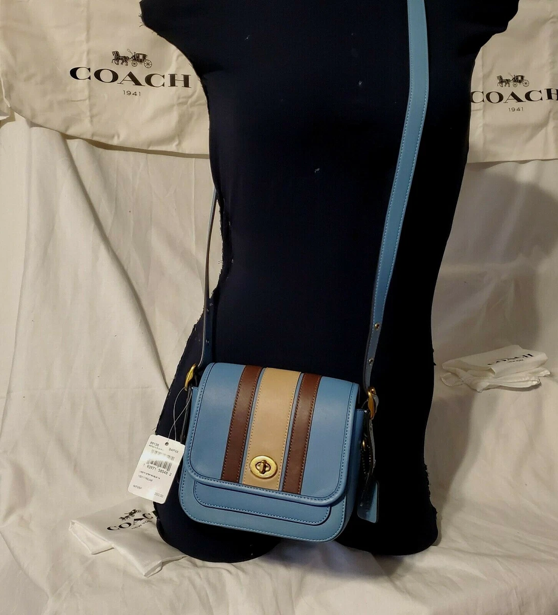 Coach Varsity Stripe Purse Rambler