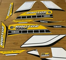 Yamaha Raptor 700 2016  Special Edition Full Graphics Decals (60rh Anniversary)