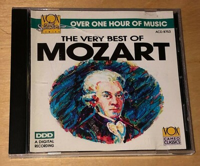 The Very Best Of Mozart CD 1993 Vox Classics Over One Hour Of Music ...