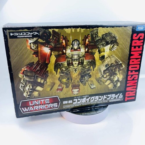 TRANSFORMERS Unite Warriors UW-05 Convoy Grand Prime TAKARA FIGURE Japan W/box - Video 1 of 1